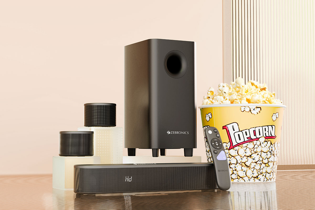 Small is the New Big: Zebronics Launches 550W Dolby Atmos Soundbar