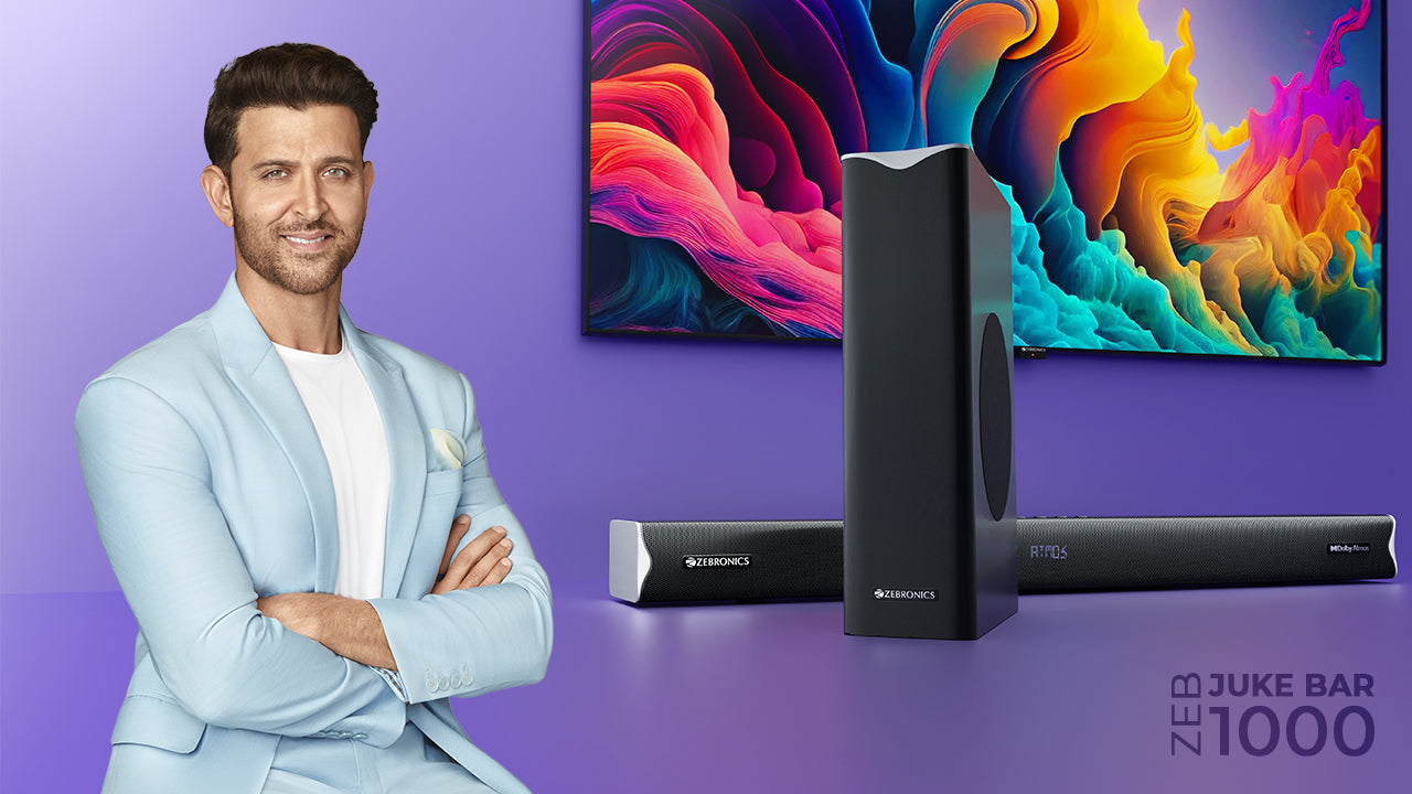 Zebronics unveils most affordable Dolby Atmos soundbar at Rs. 9,999