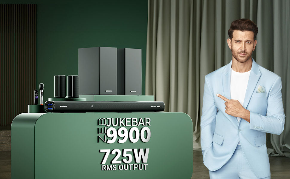 Zebronics' ZEB-Juke Bar 9900 Soundbar marks a pioneering milestone for Indian brands with multiple industry firsts