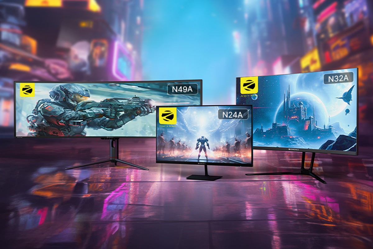 Zebronics Unveils New Line of Immersive Curved Monitors