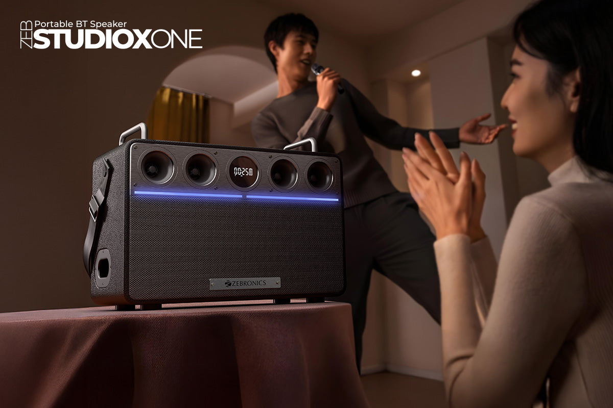 Zebronics introduces Zeb-StudioXOne, entertainment Machine for Musicians and Karaoke Performers