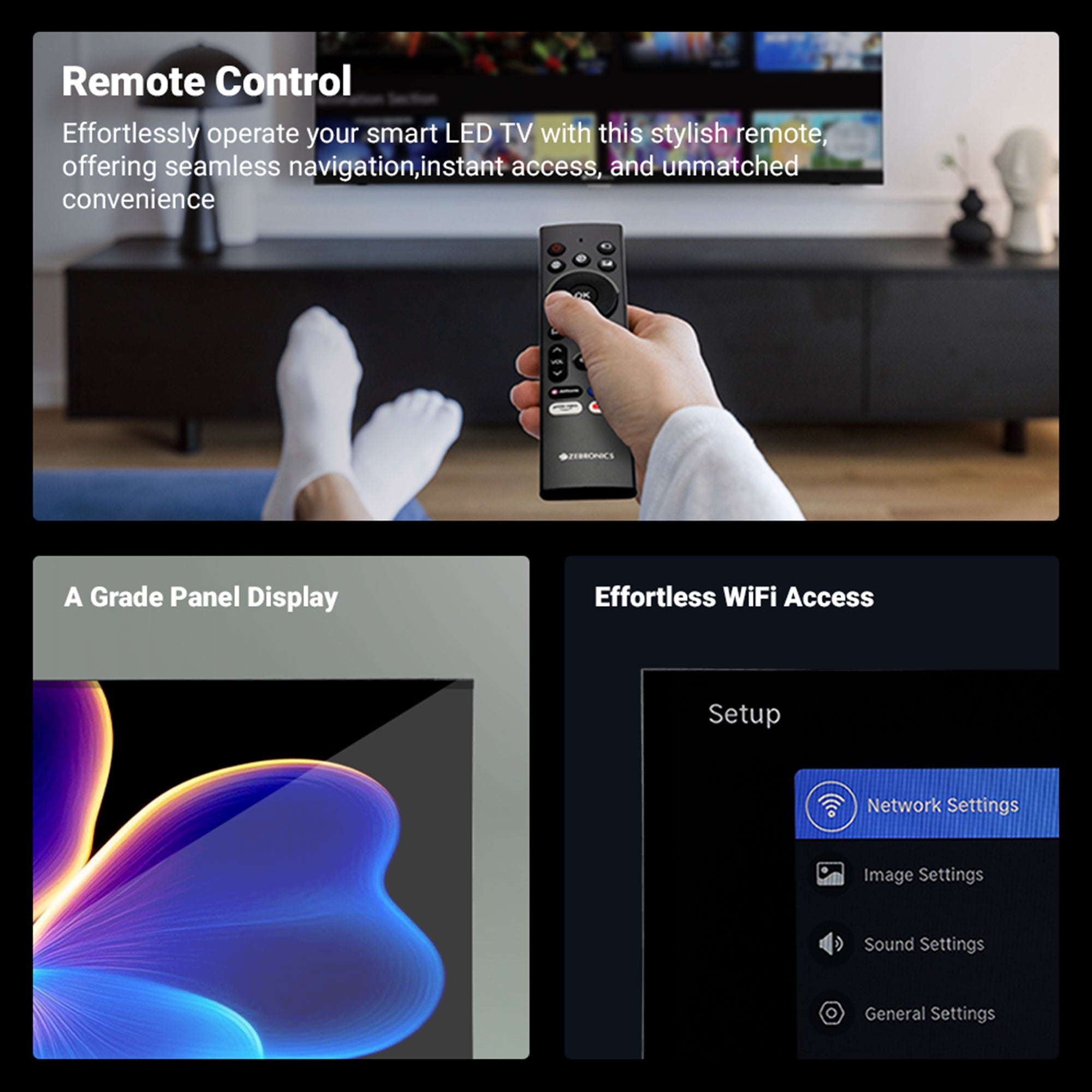 Zebronics - Zeb 32P4 - LED TV