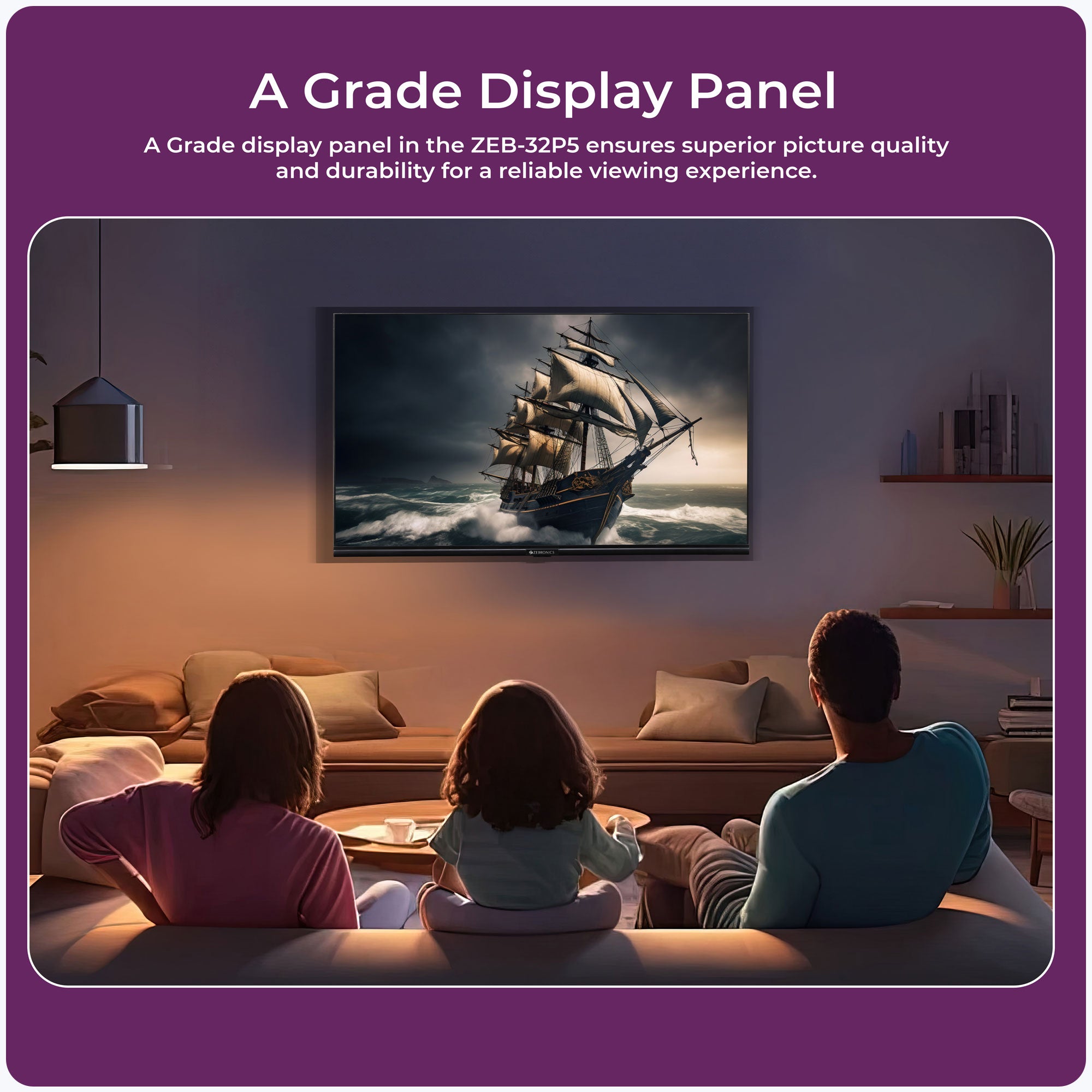 Zebronics - Zeb 32P5 - Smart LED TV