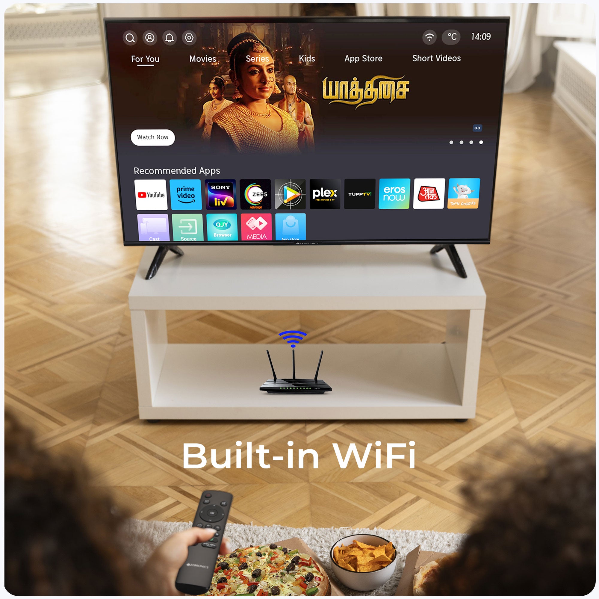 Zebronics - Zeb 32P5 - Smart LED TV - Built-in Wifi