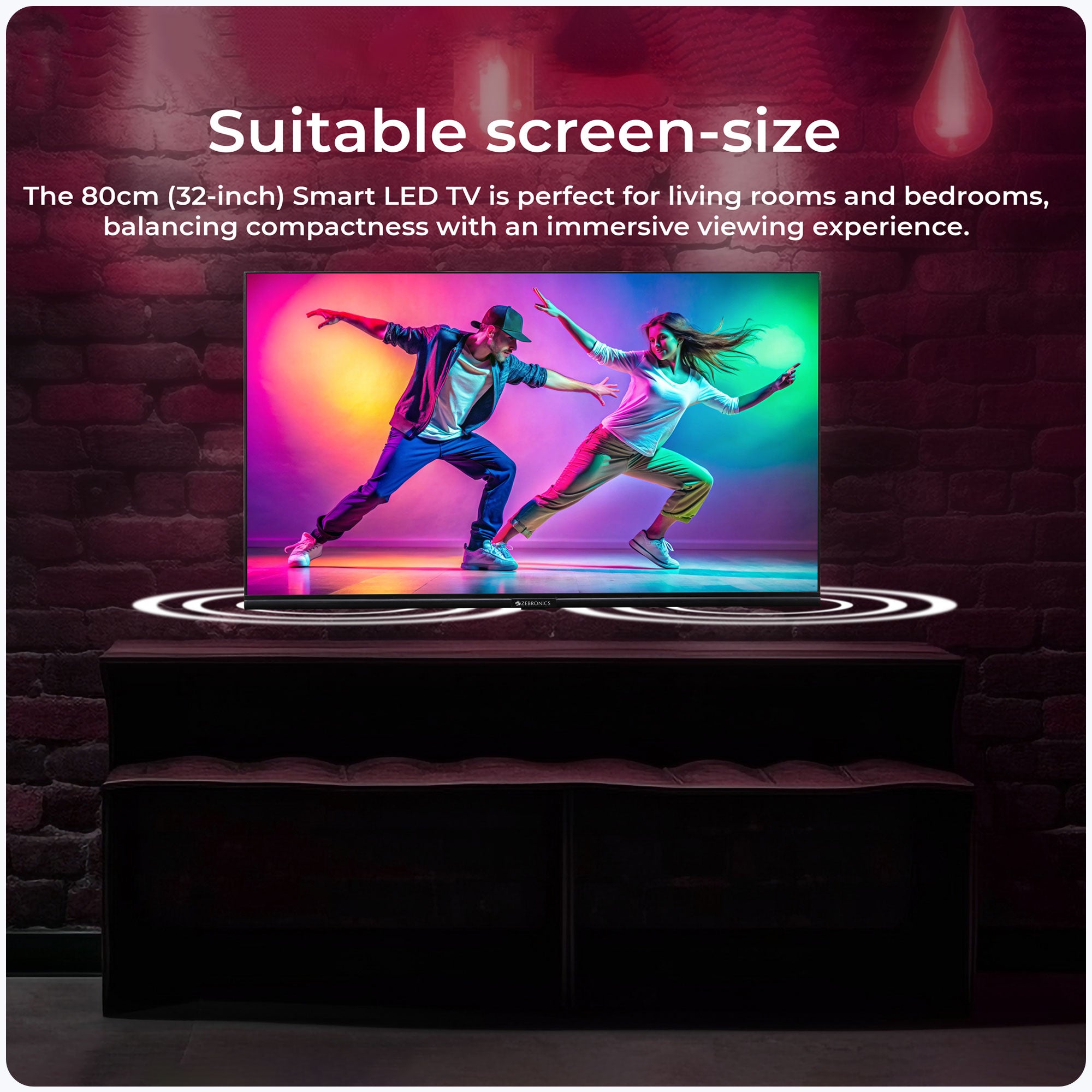 Zebronics - Zeb 32P5 - Smart LED TV