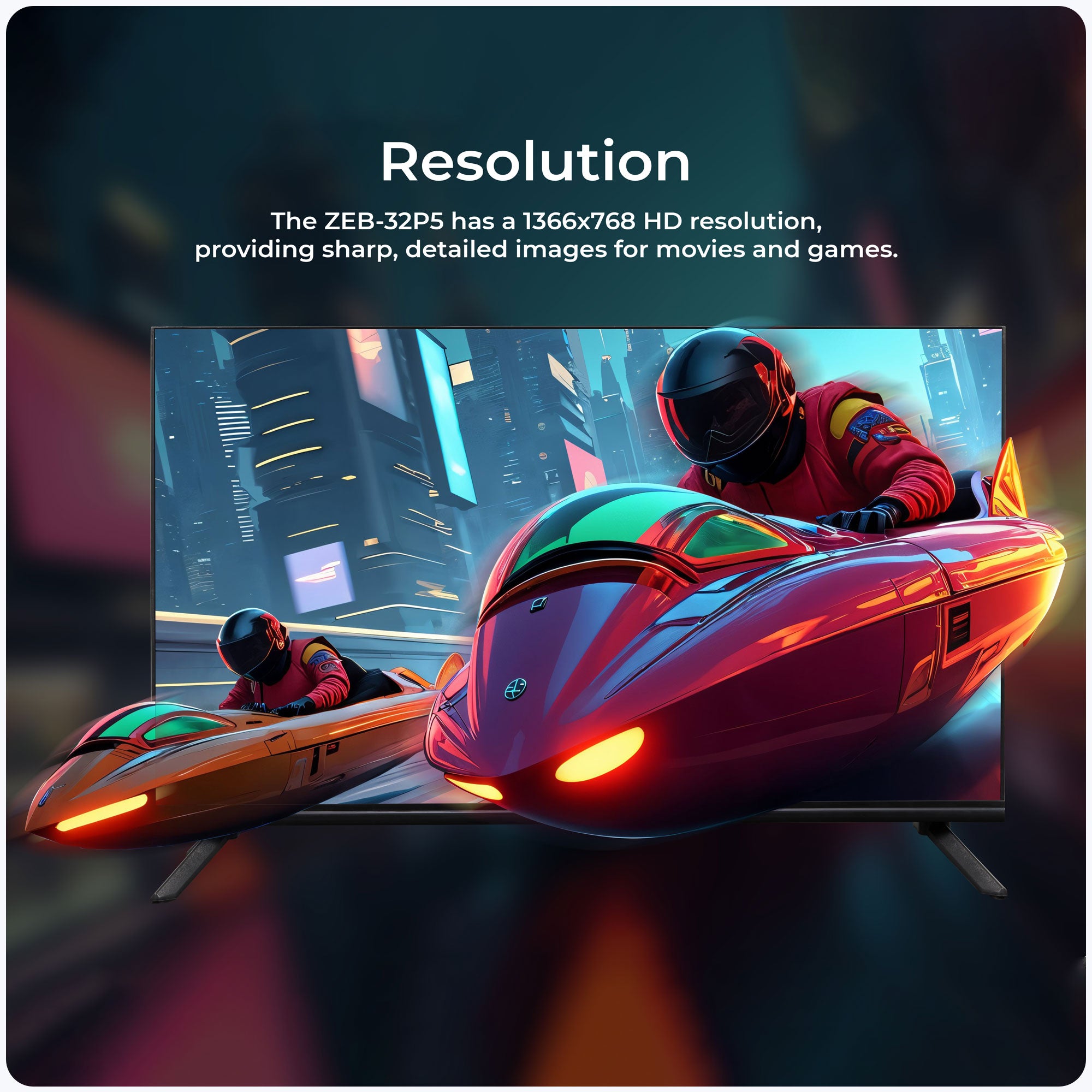 Zebronics - Zeb 32P5 - Smart LED TV