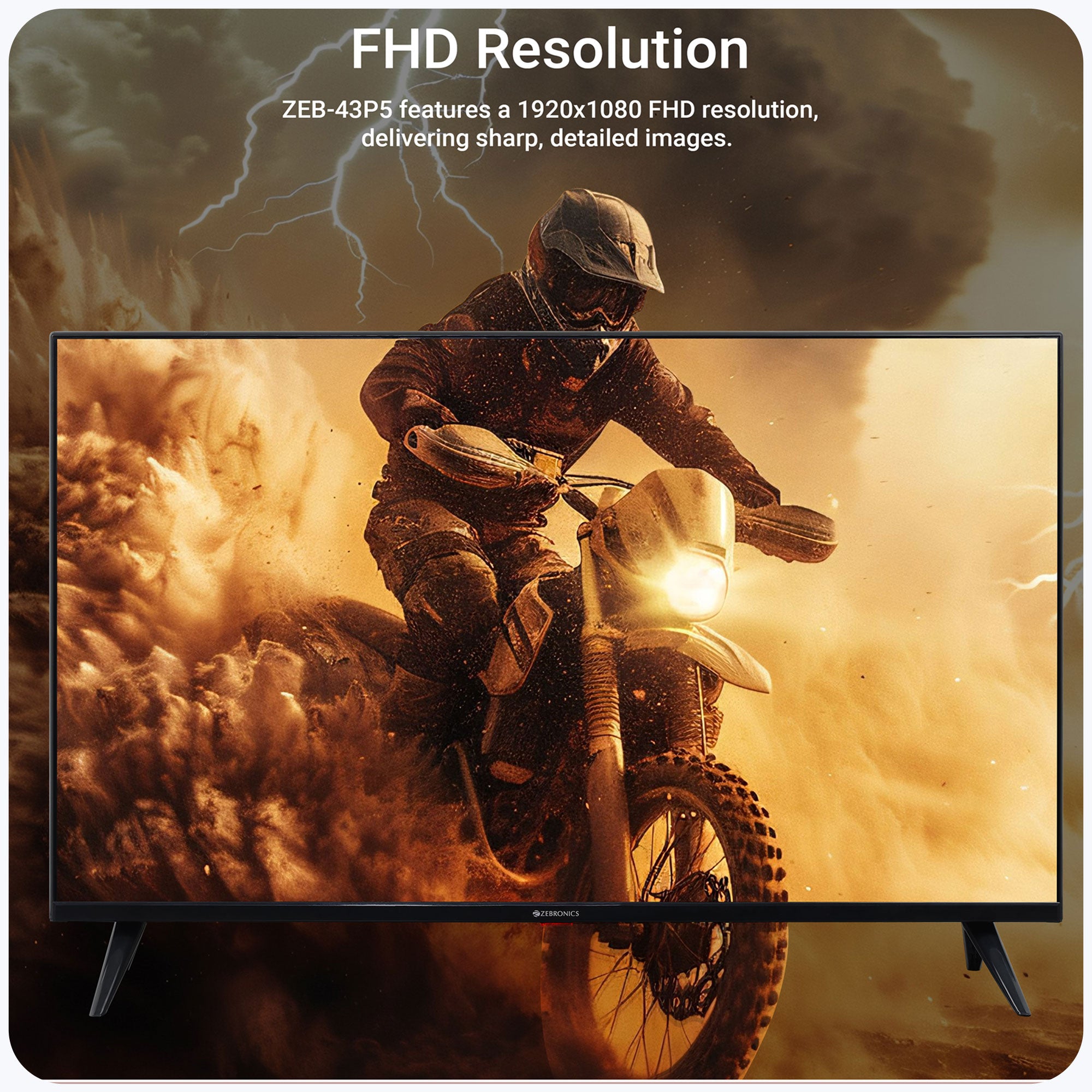 Zebronics - Zeb 43P5 - Smart LED TV