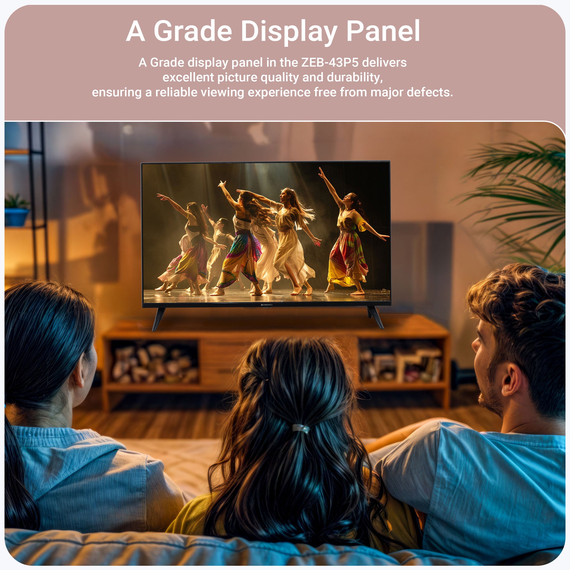 Zebronics - Zeb 43P5 - Smart LED TV