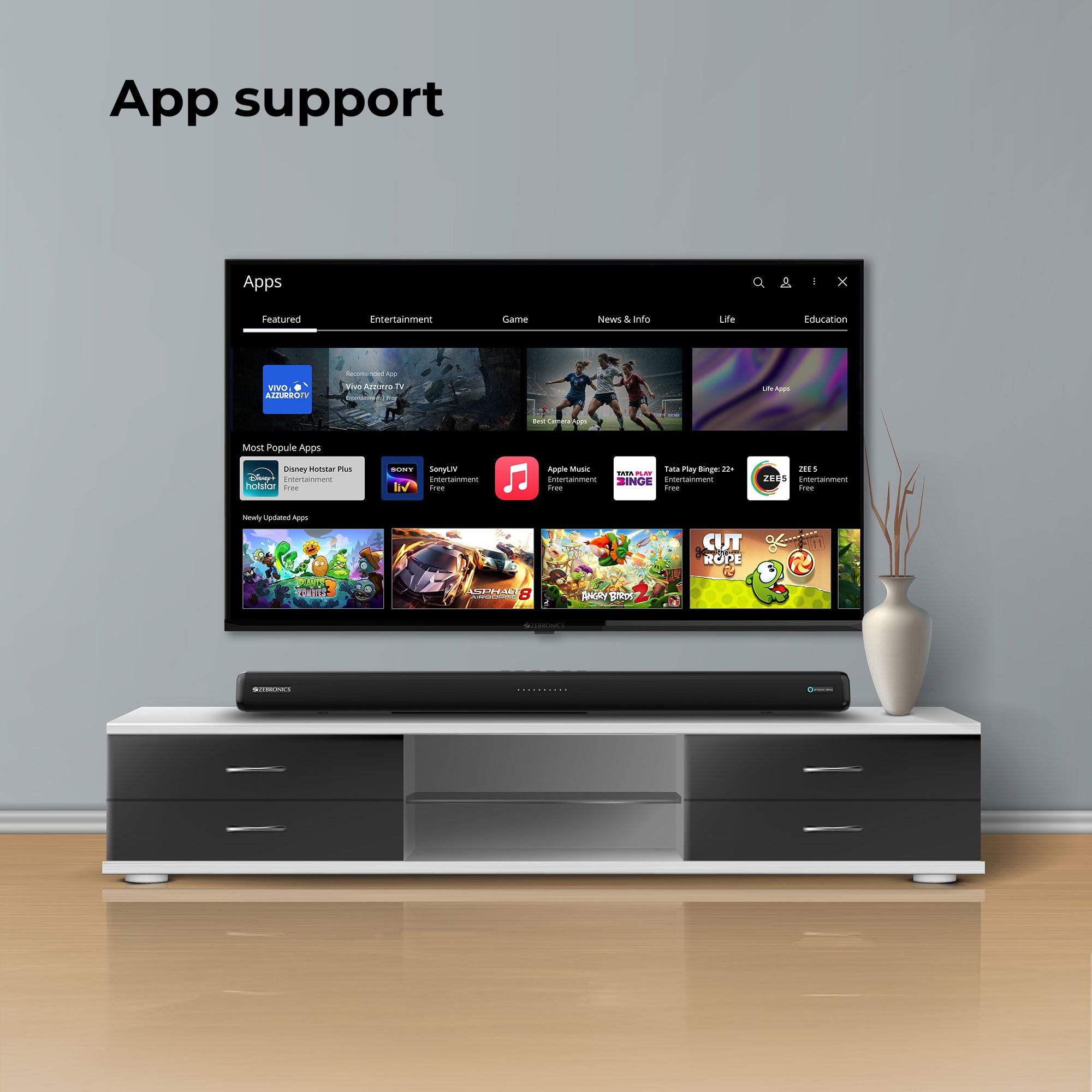 Zebronics - 43W1 - Smart LED TV