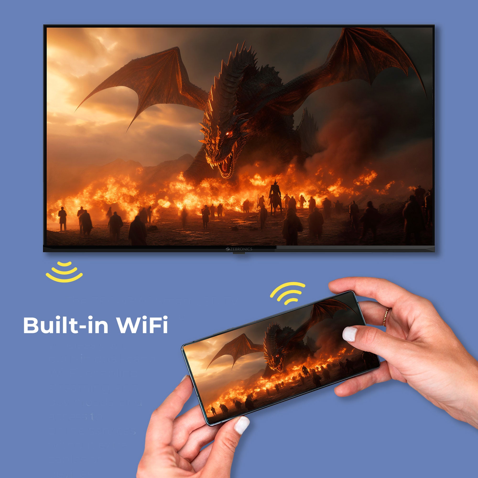 Zebronics - 43W1 - Smart LED TV