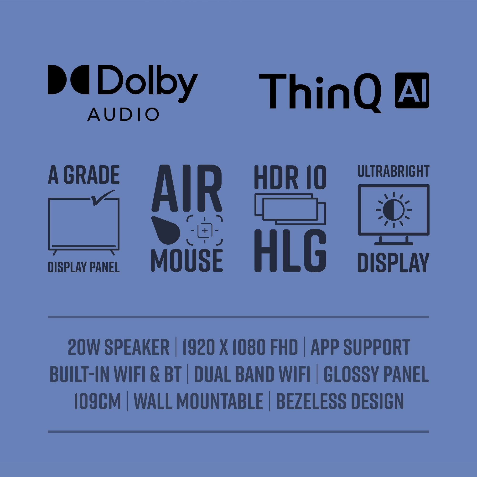 Zebronics - 43W1 - Smart LED TV