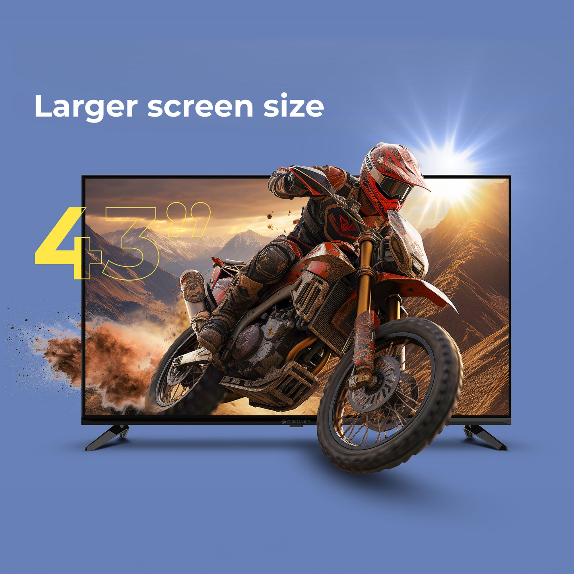 Zebronics - 43W1 - Smart LED TV