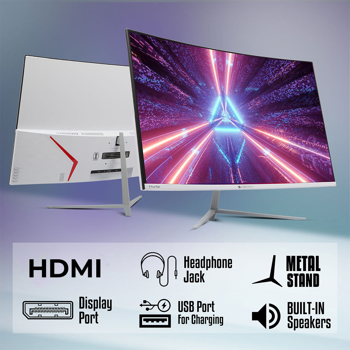 ZEB-AC32FHD LED (165Hz) - Gaming Monitor - Zebronics