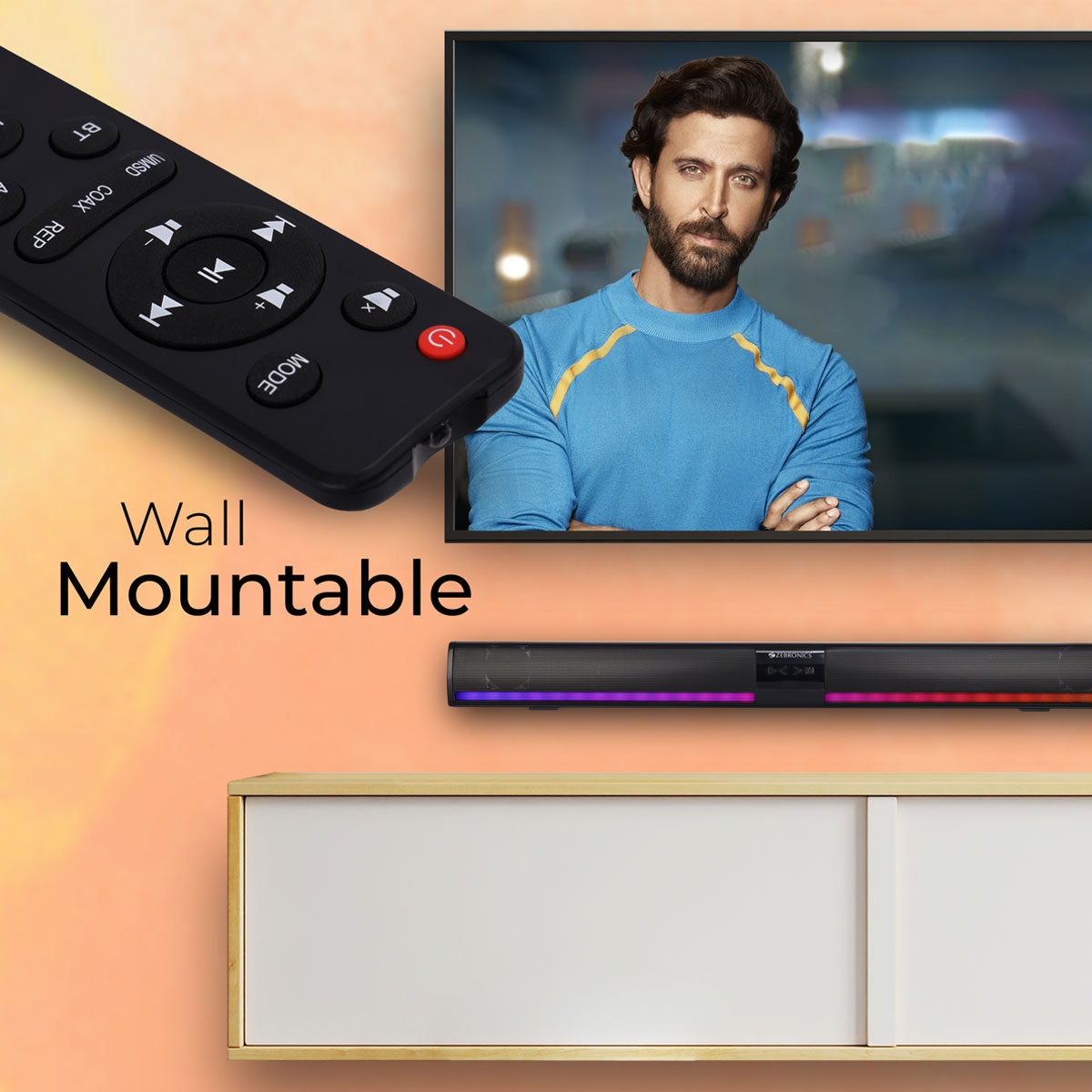 Zeb-Ace Plus - Soundbar - Zebronics