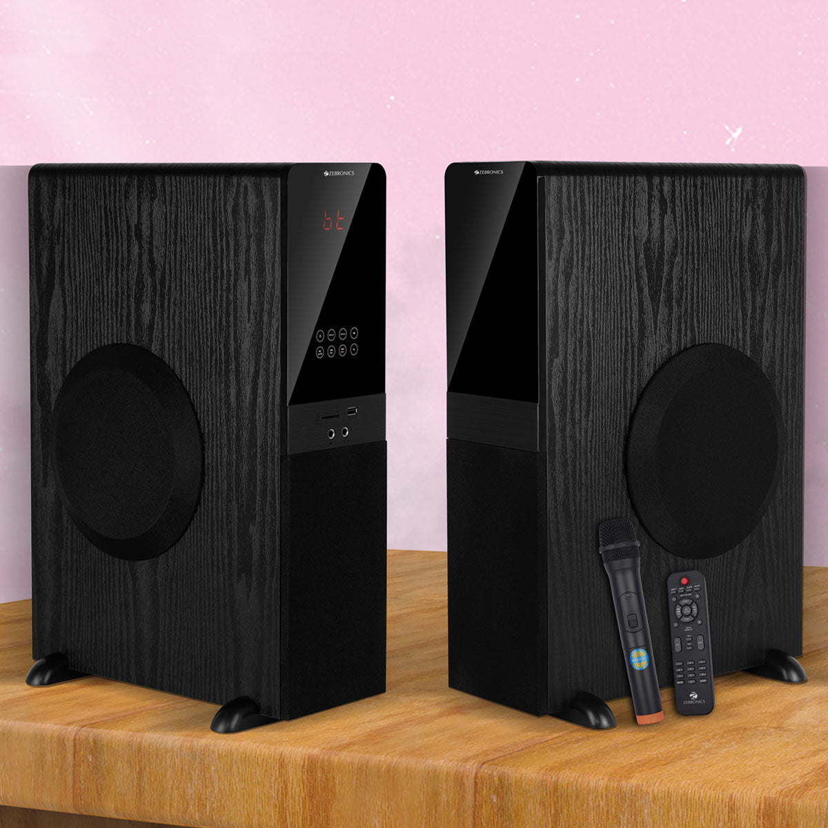 ZEB-BTM8800RUCF - Tower Speaker - Zebronics -2.0 Channel speaker