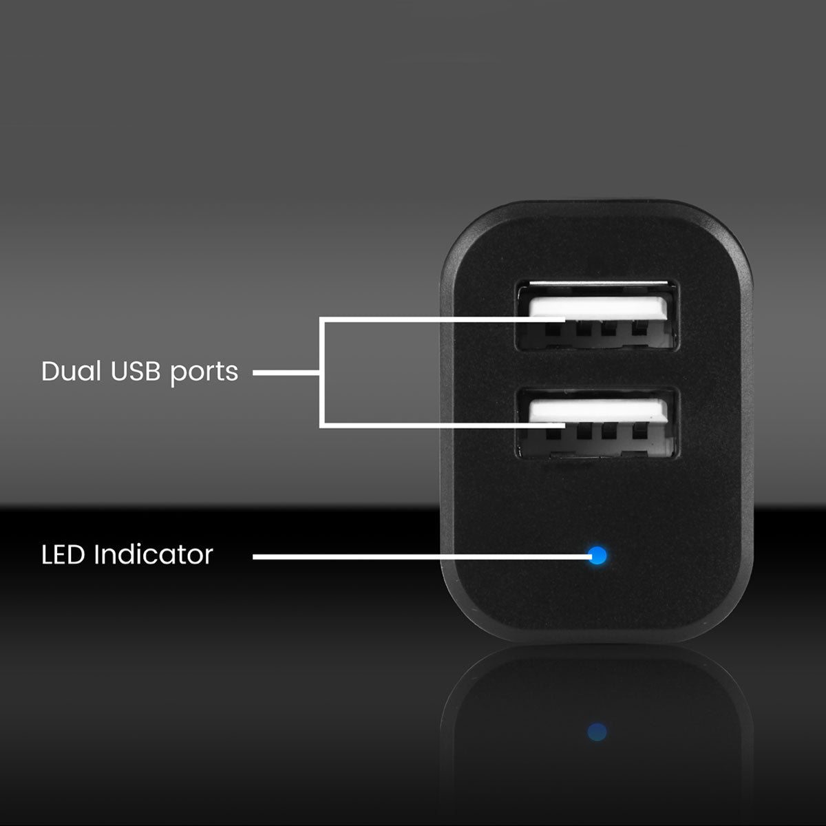 Zeb-CC242A3 with Type C Cable - Car charger - Zebronics