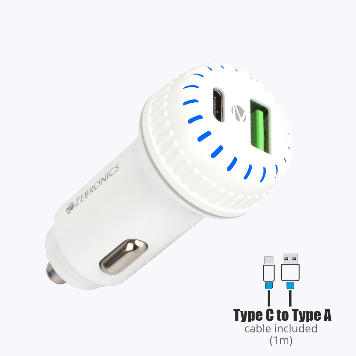 Zeb-CC5236Q - Car Charger - Zebronics