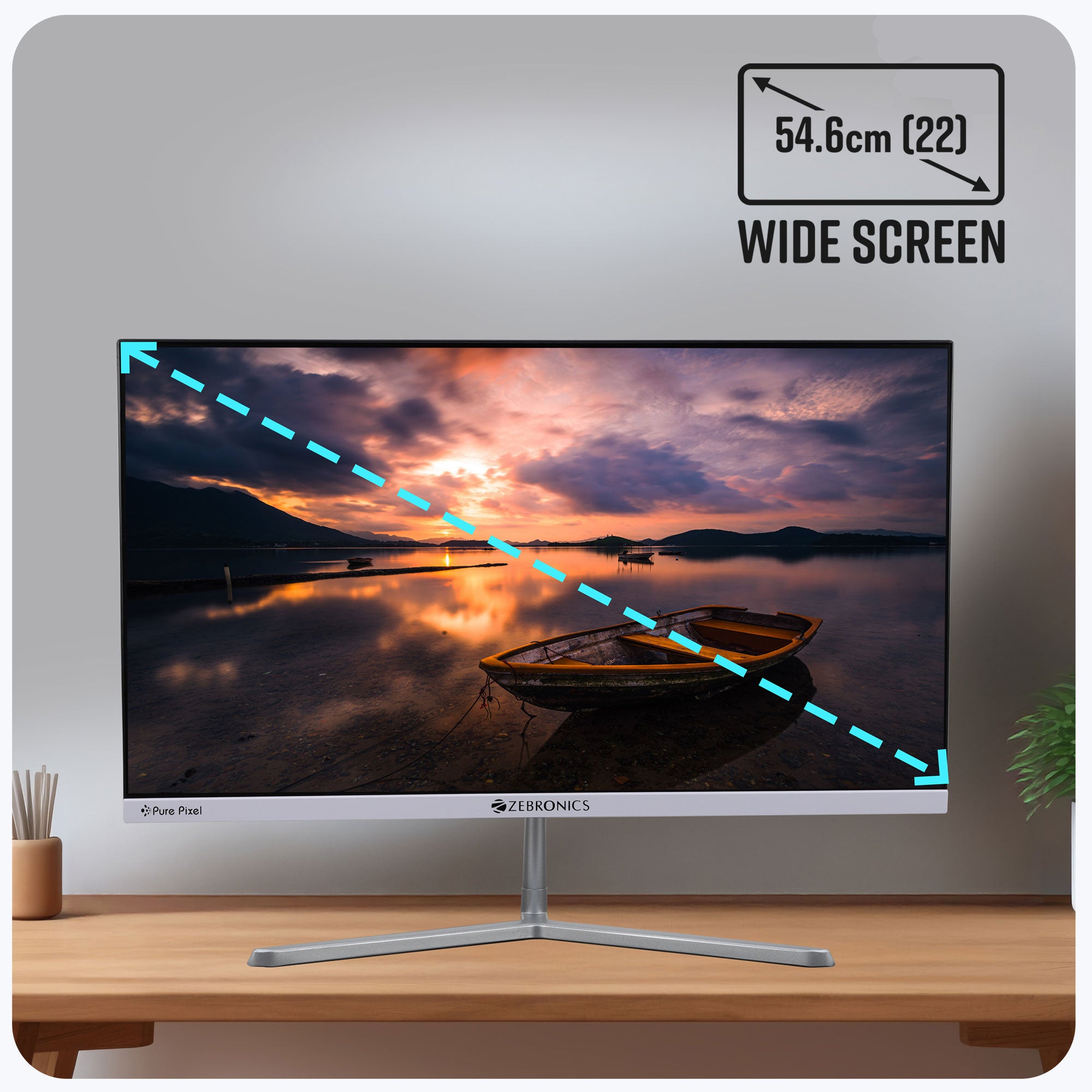 Zebronics - Zeb EA22 - LED Monitor