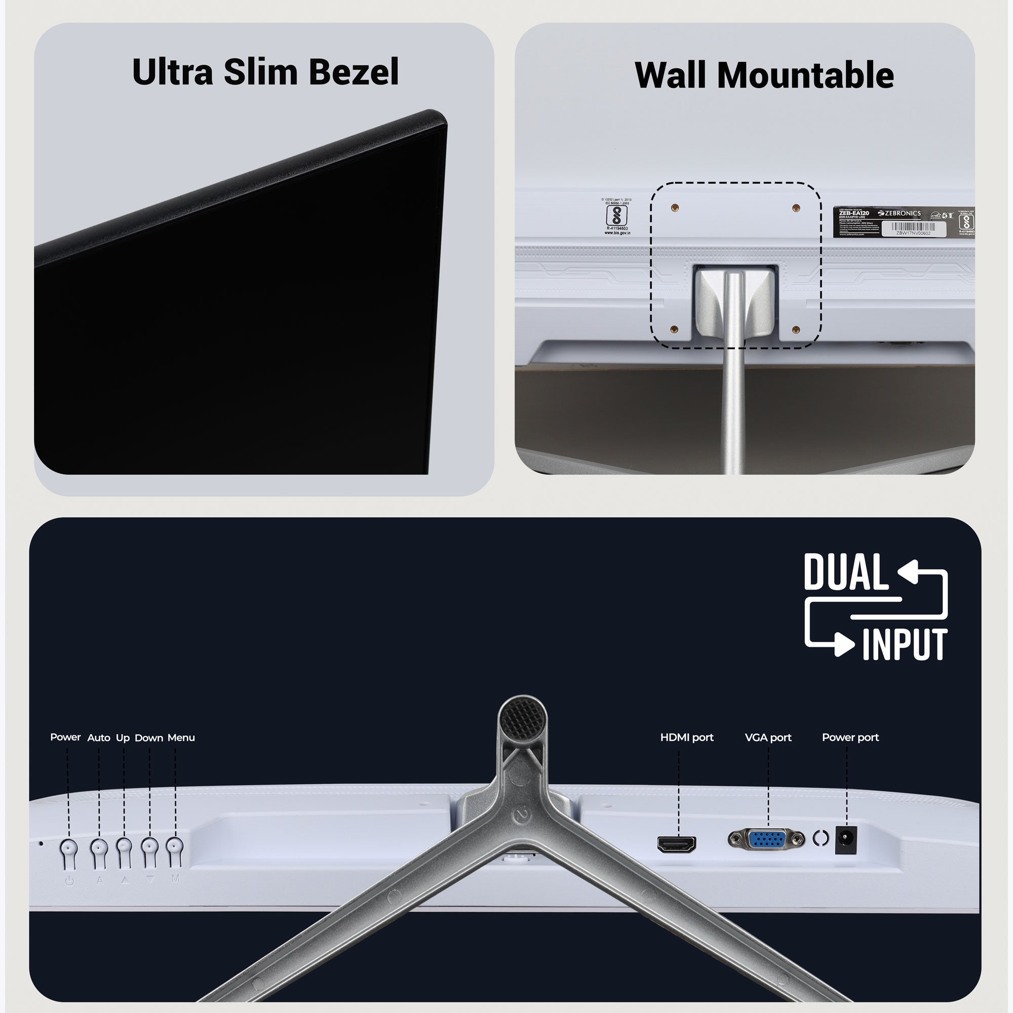 Zebronics - Zeb EA22 - LED Monitor