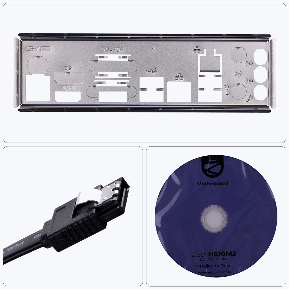 ZEB-H610M2 - LGA 1700 Socket - Zebronics