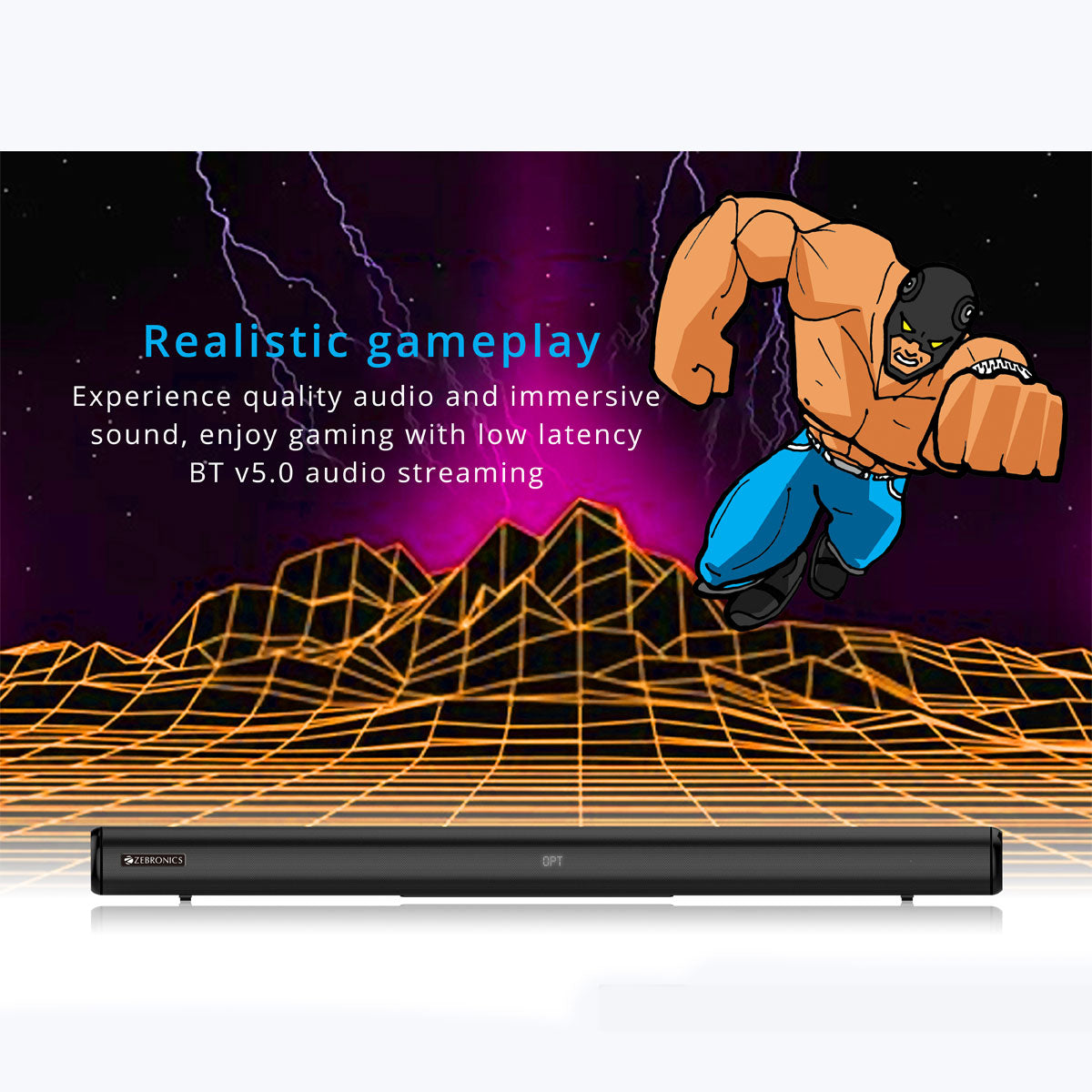 Zeb-Juke Bar 5000 Pro - Soundbar - Zebronics
