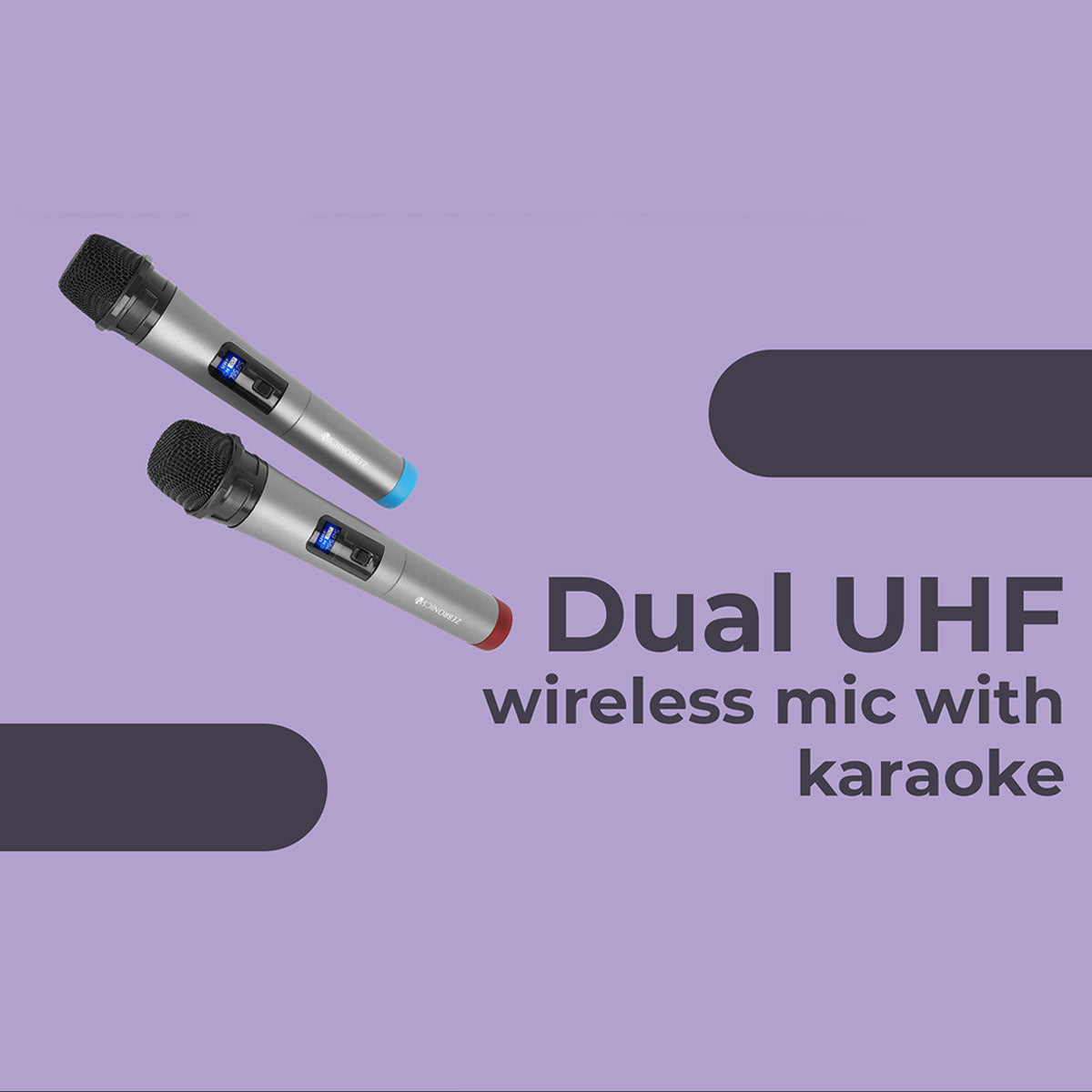 Zeb Kong with LED lights | DJ Speaker  Zebronics Wireless mic