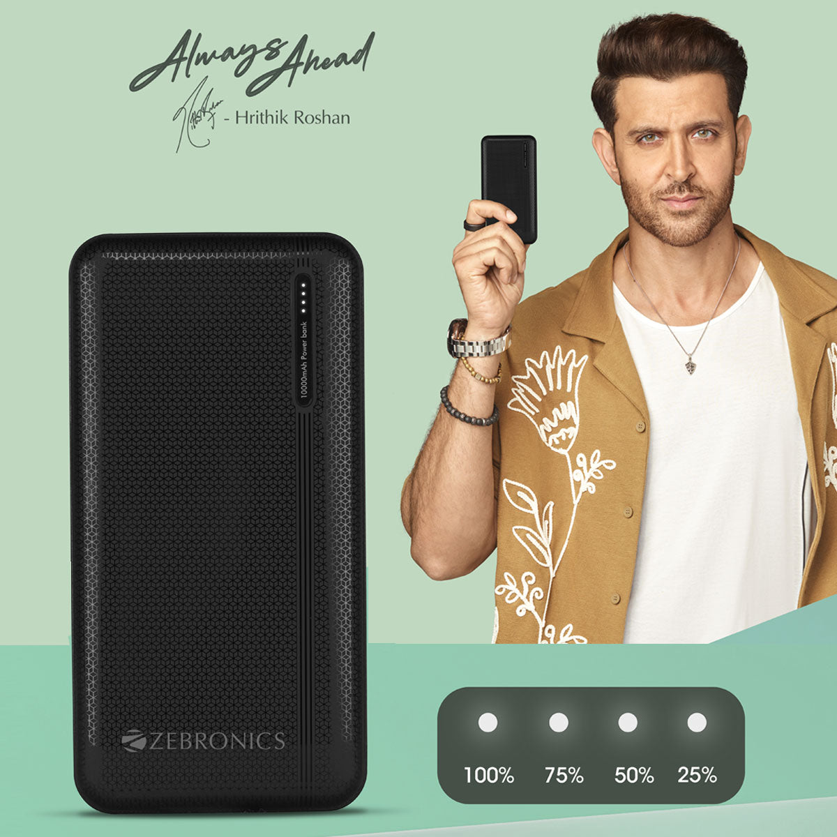 Zeb-MB10000S12- Power Bank - Zebronics