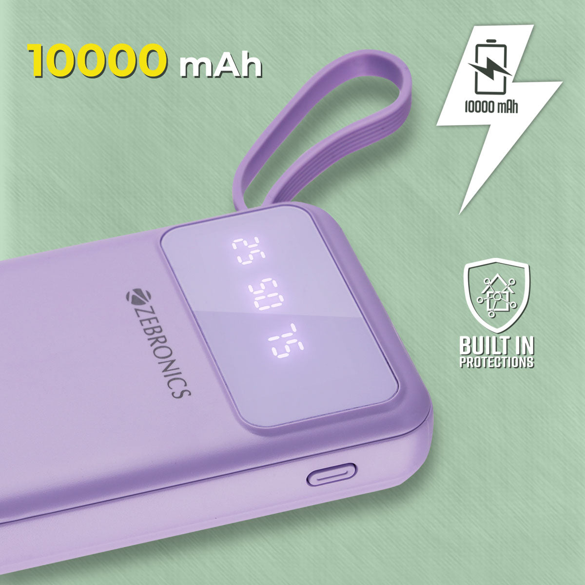 Zeb-MB10000S6 - Power Bank - Zebronics