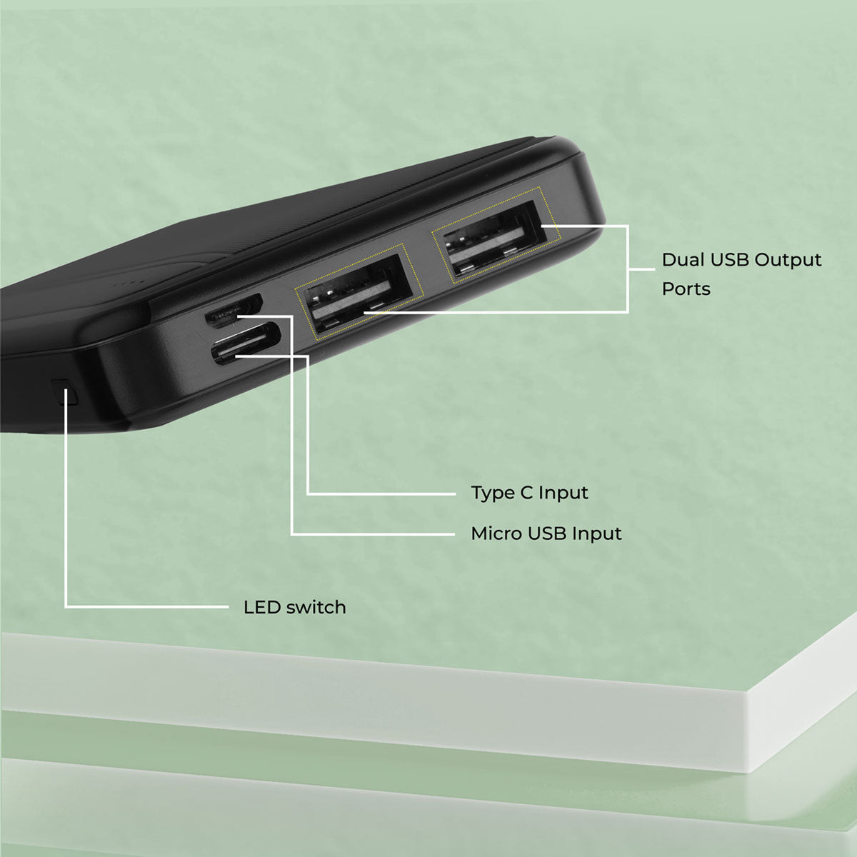 Zeb-MB10000S8 - Power Bank - Zebronics