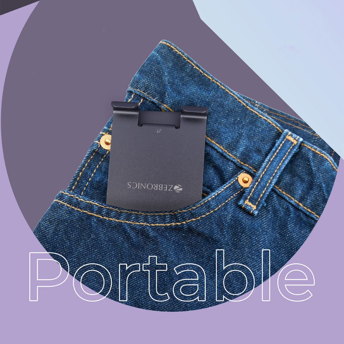 Zeb-MTS150 - Foldable Mobile Holder - Zebronics
