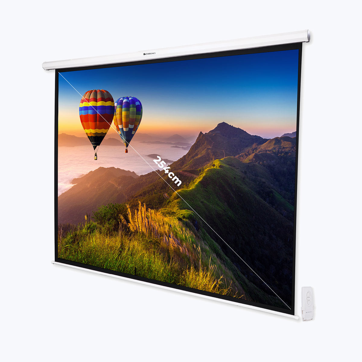 Zeb-PSM100A - Projector Screen - Zebroincs