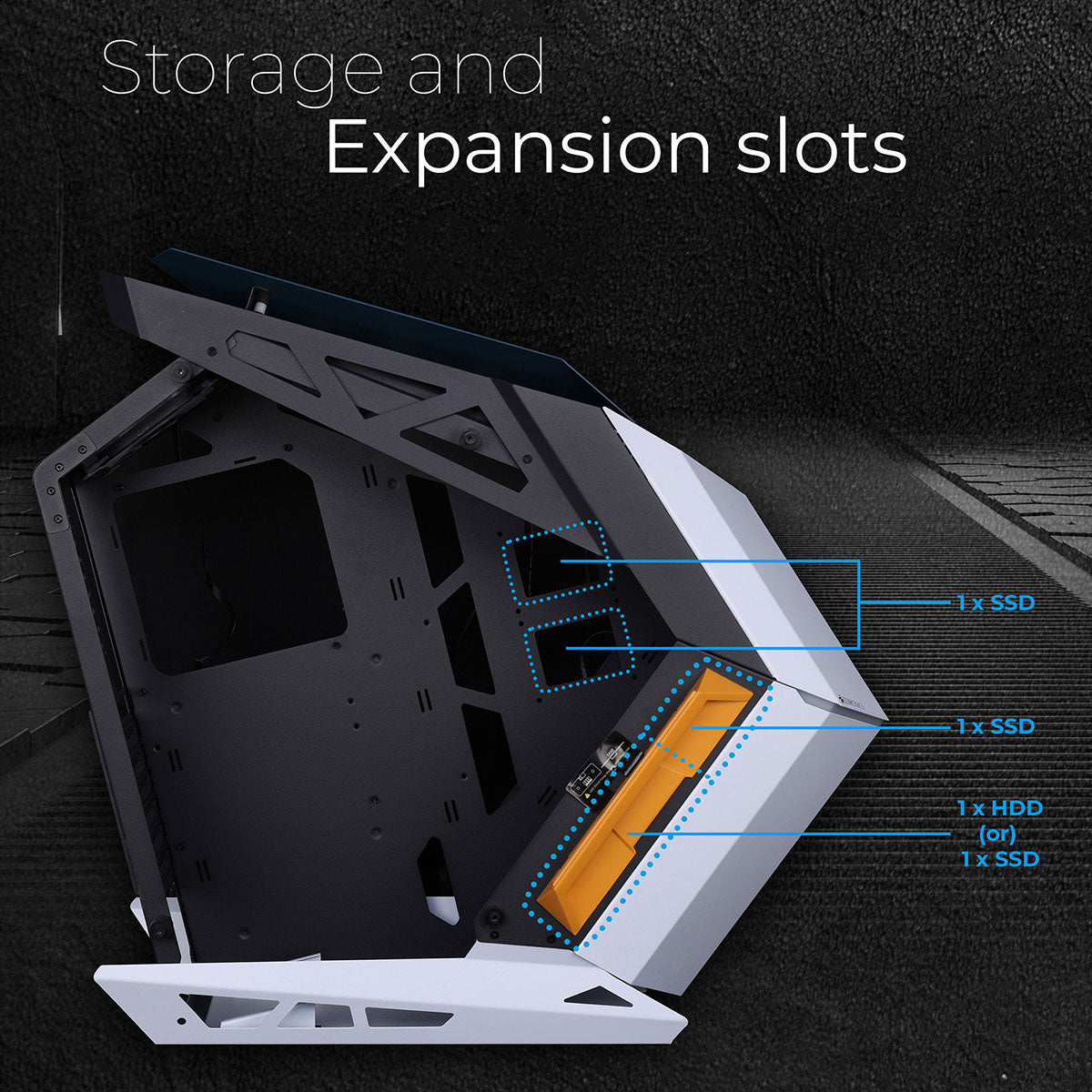 Zeb-Phantom - Premium Gaming Chassis - Zebronics