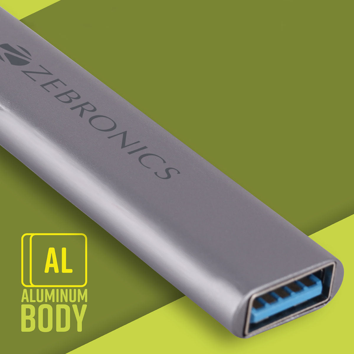 ZEB-TA200UC - USB/Type C Multiport Adapter - Zebronics