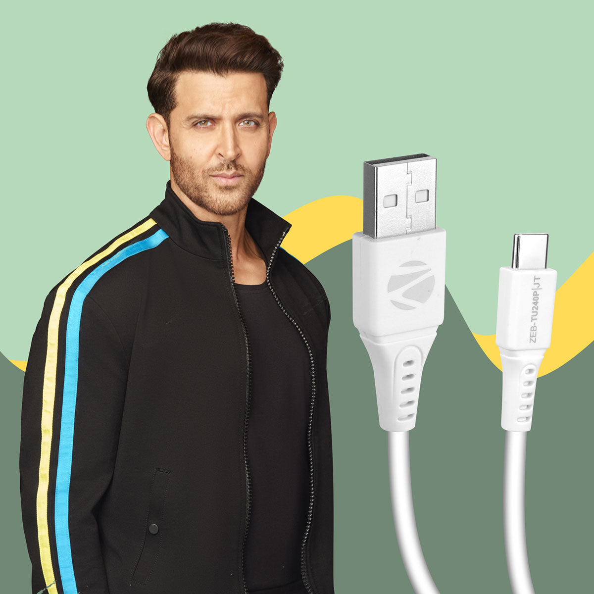 Zeb-TU240P - Type C Cable - Zebronics