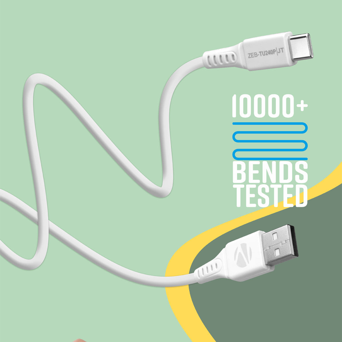 Zeb-TU240P - Type C Cable - Zebronics