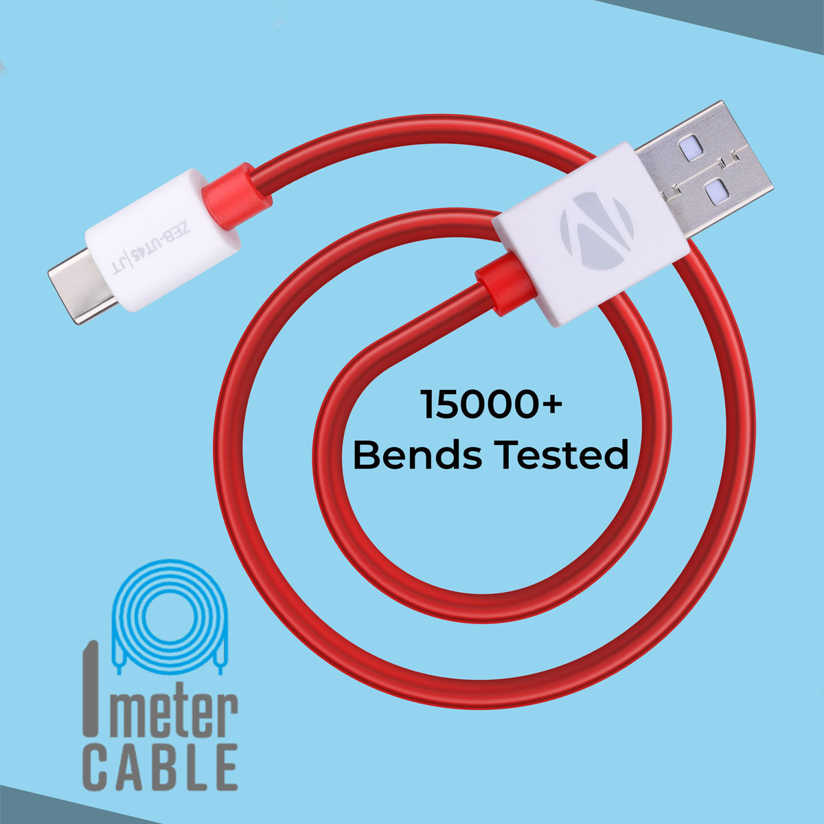 Zeb-UT45 - Type C Cable - Zebronics