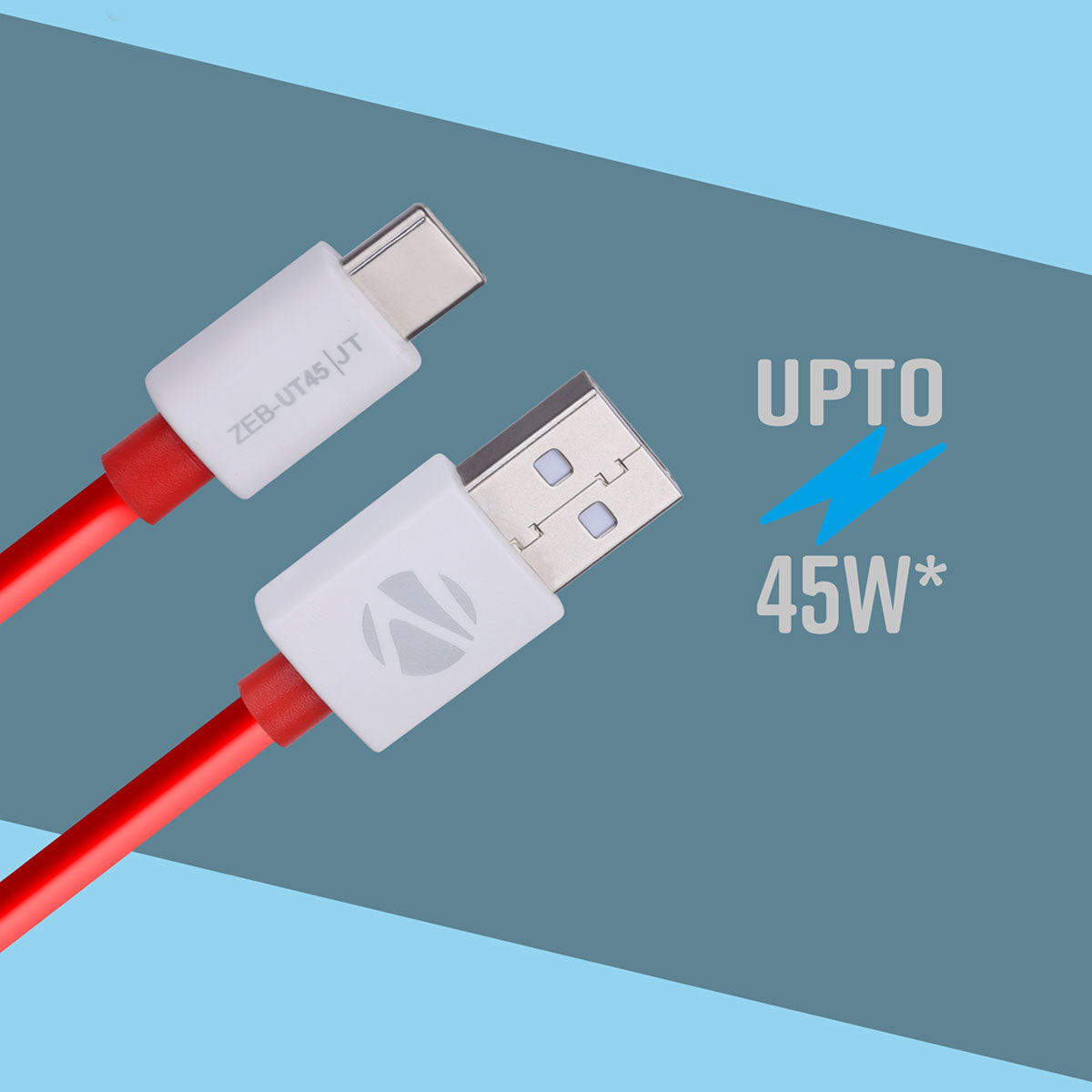 Zeb-UT45 - Type C Cable - Zebronics