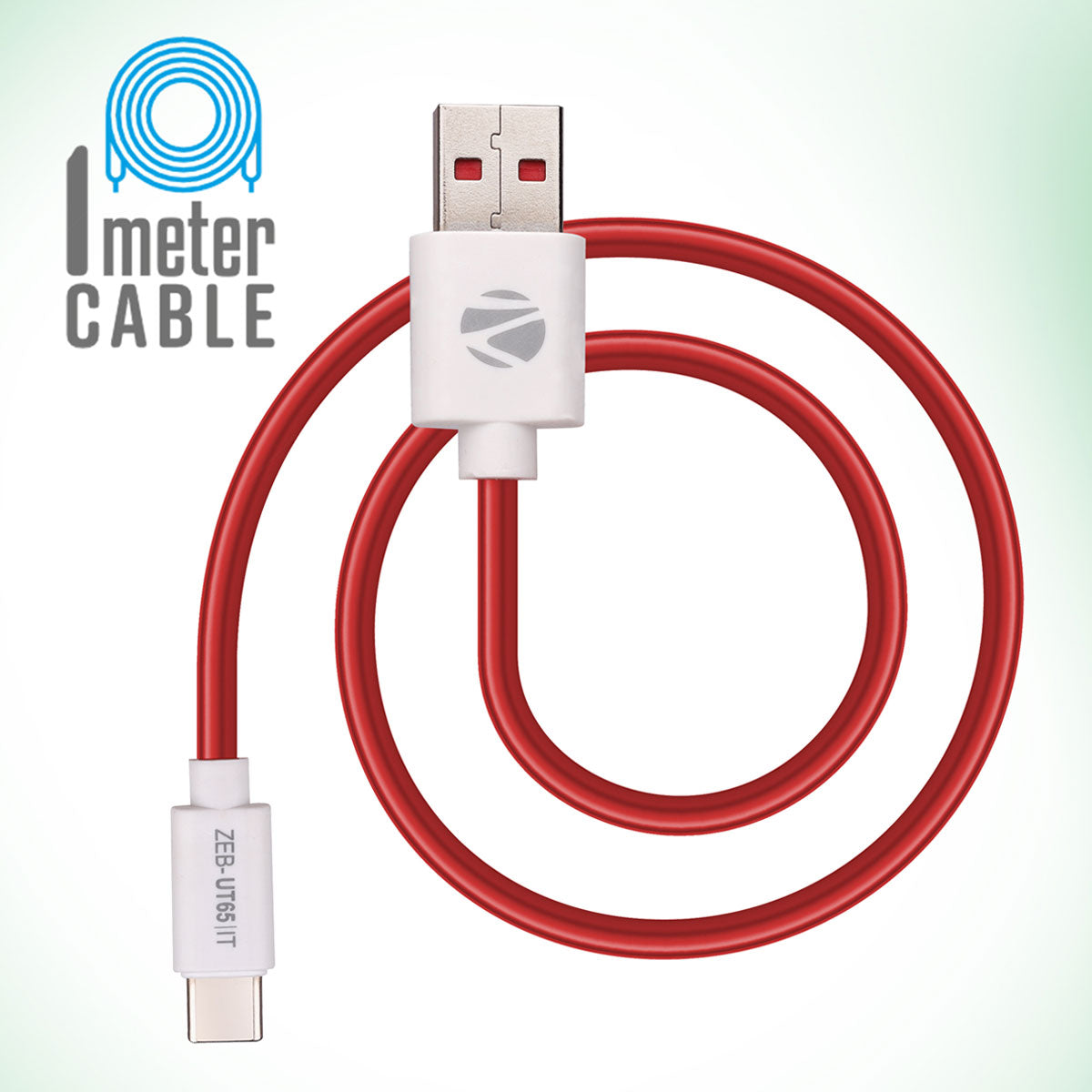 ZEB-UT65 - High Quality Type C Cable - Zebronics