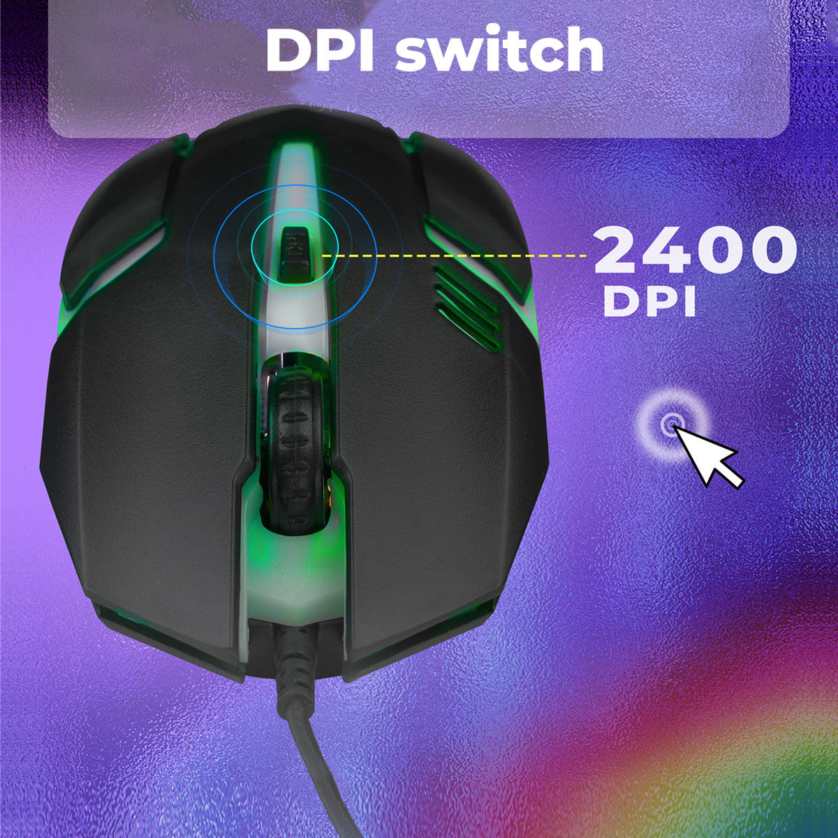 Zeb-UZi - Gaming Mouse - Zebronics