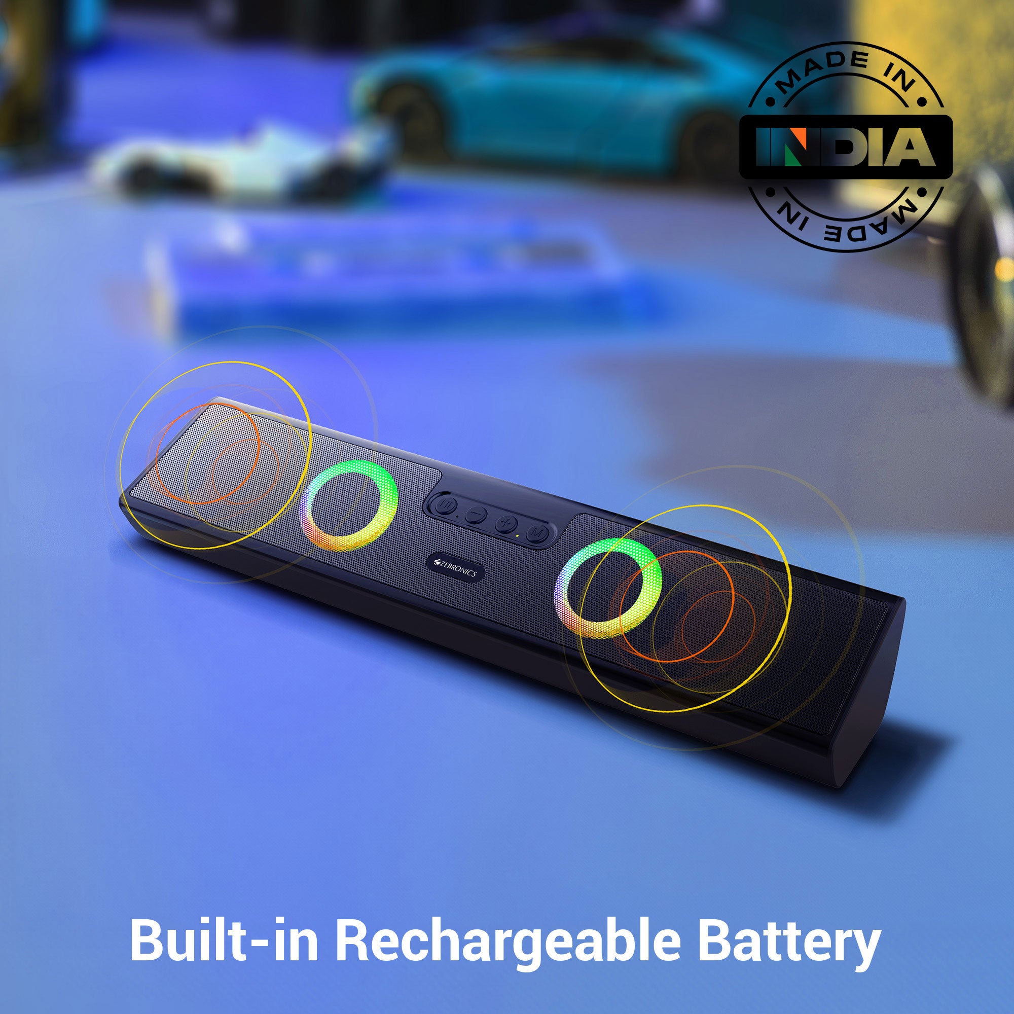 Zeb-Astra-35 - Portable Wireless Speaker - Zebronics