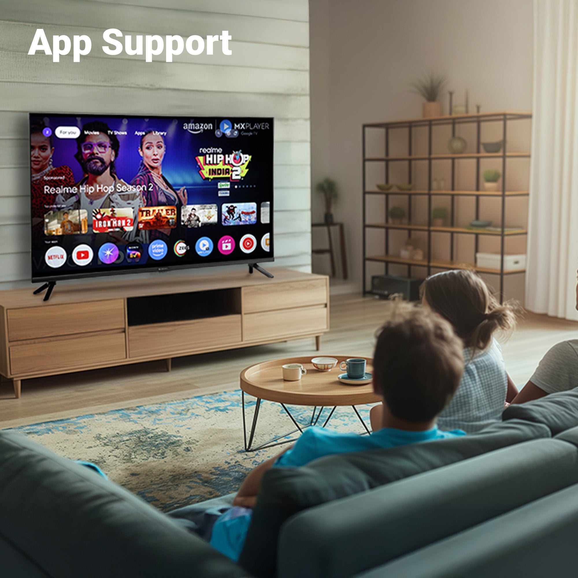 Zebronics - Zeb 43G1 - Smart LED TV - App Support