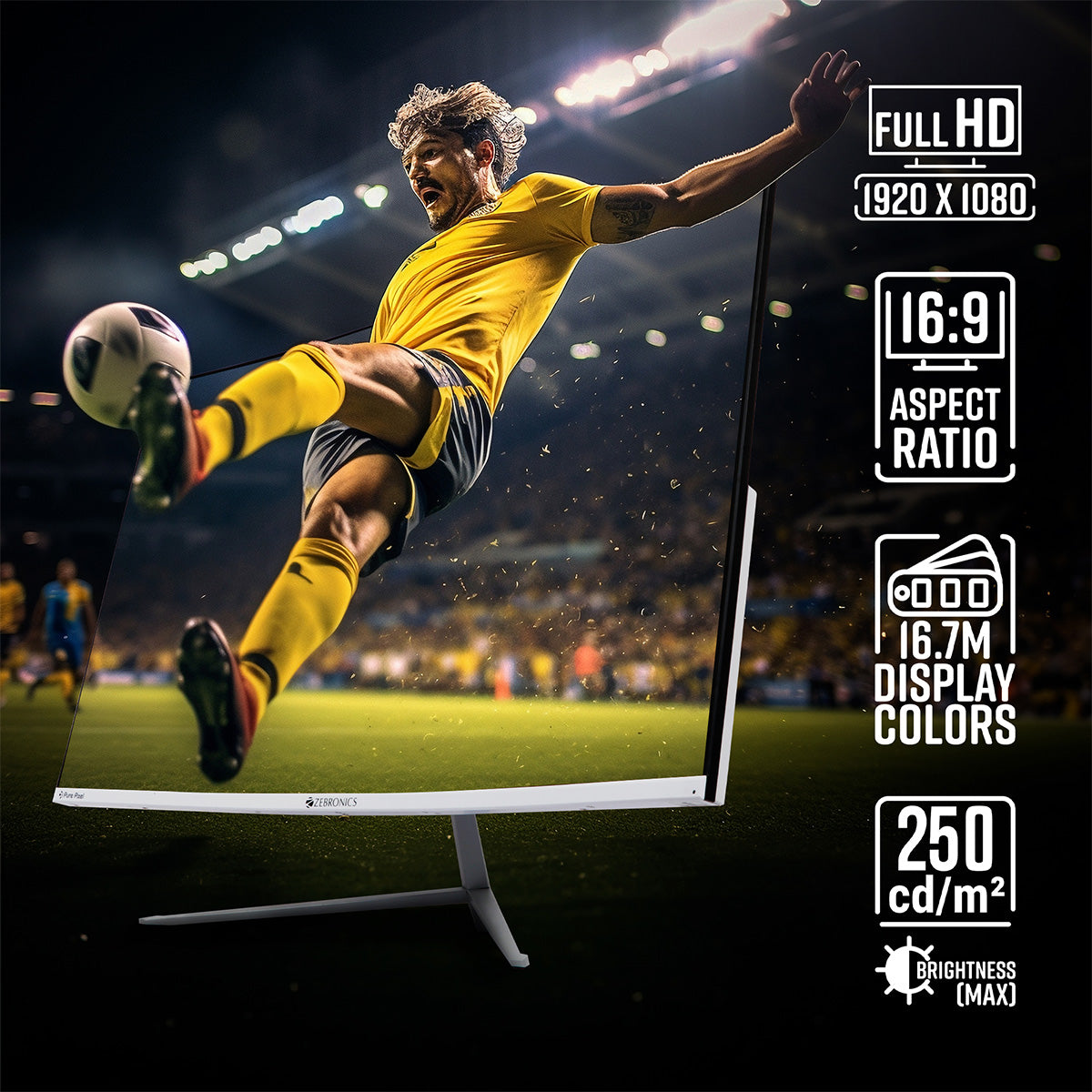 Zebronics - Zeb AC32FHD - LED Monitor