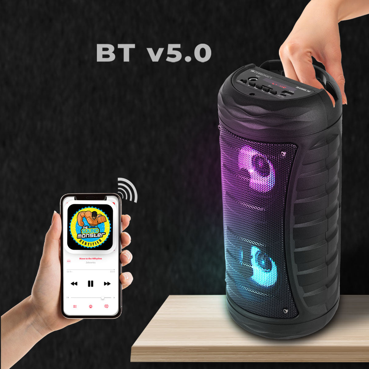 Zebronics barrel 90 wireless speaker