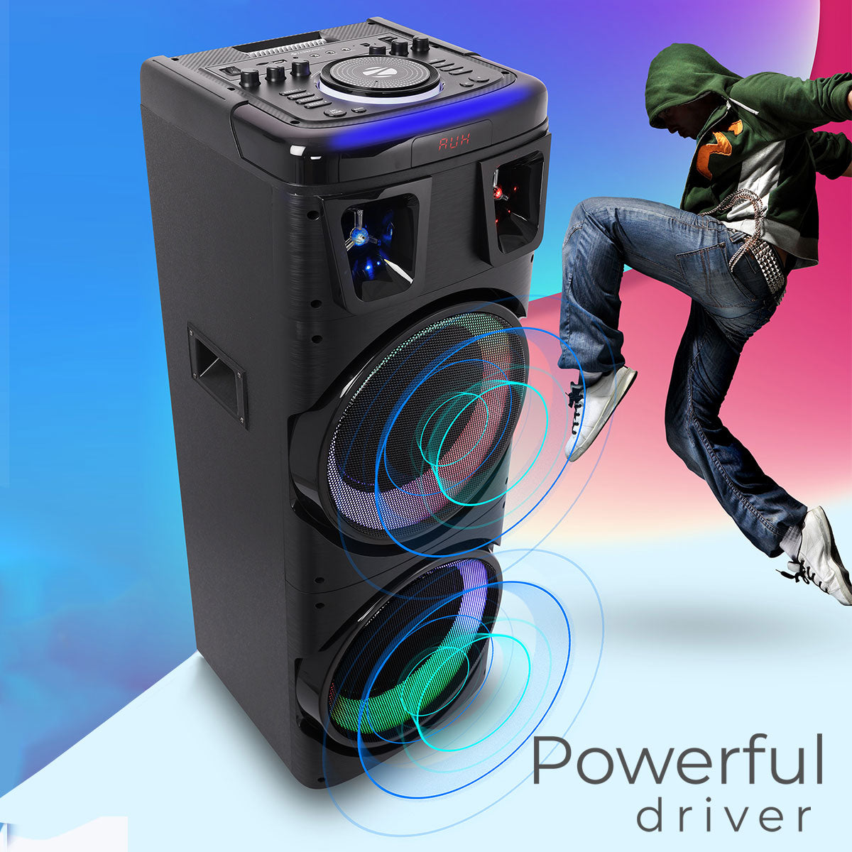 Zebronics buddy Dj speaker powerful driver