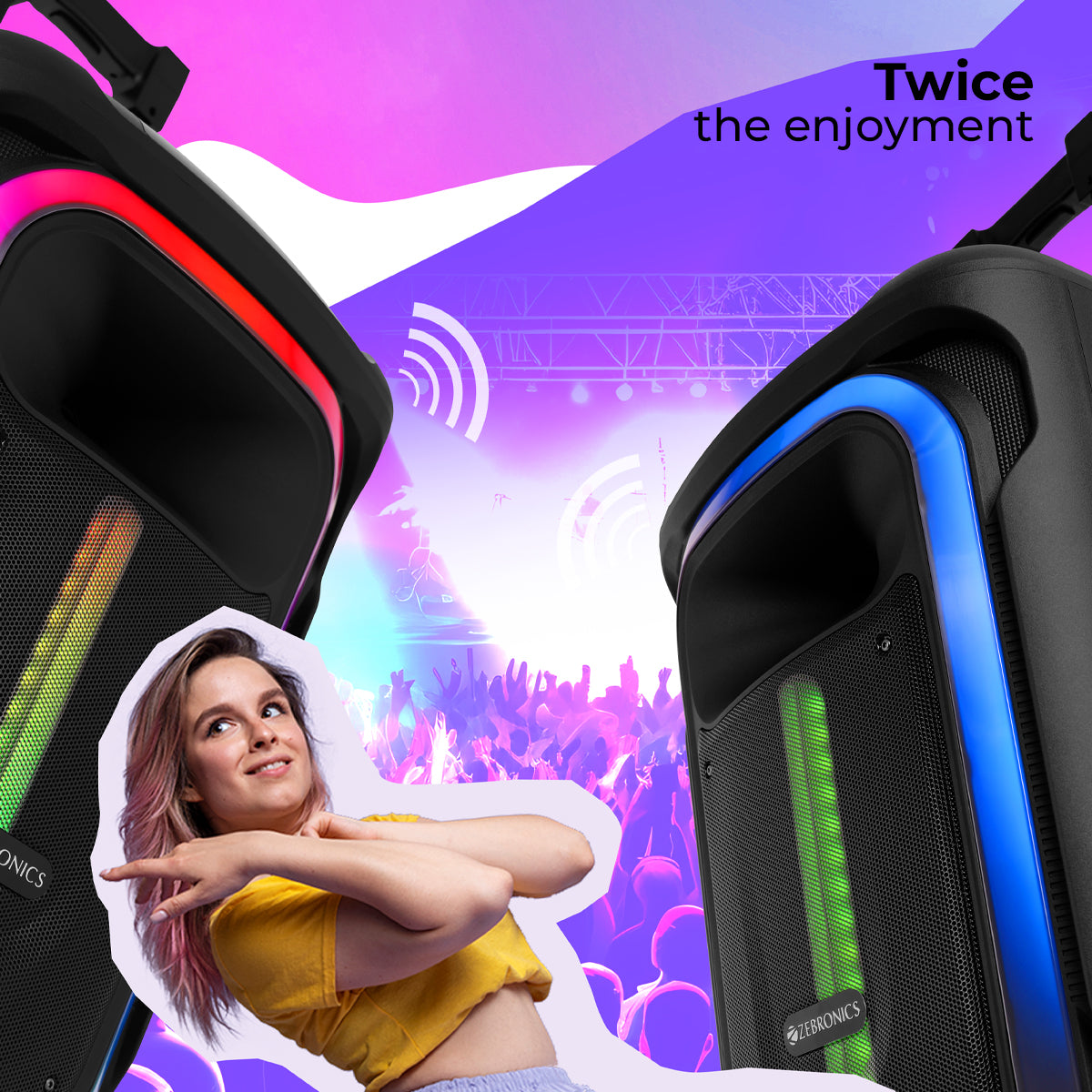 Zebronics - Zeb Buddy 300 - Wireless speaker