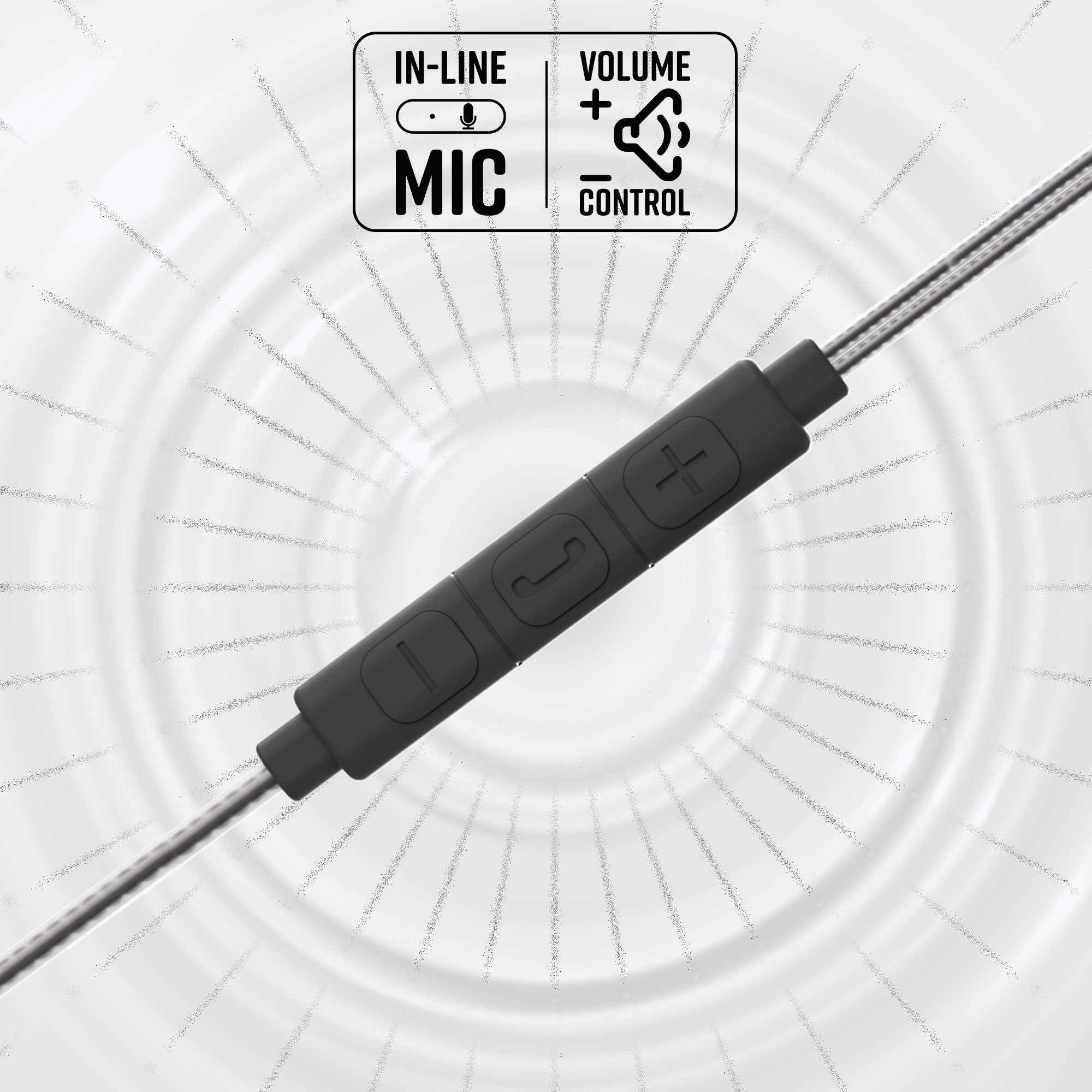 Zebronics buds 11c wired earphones - In line mic - Volume Control