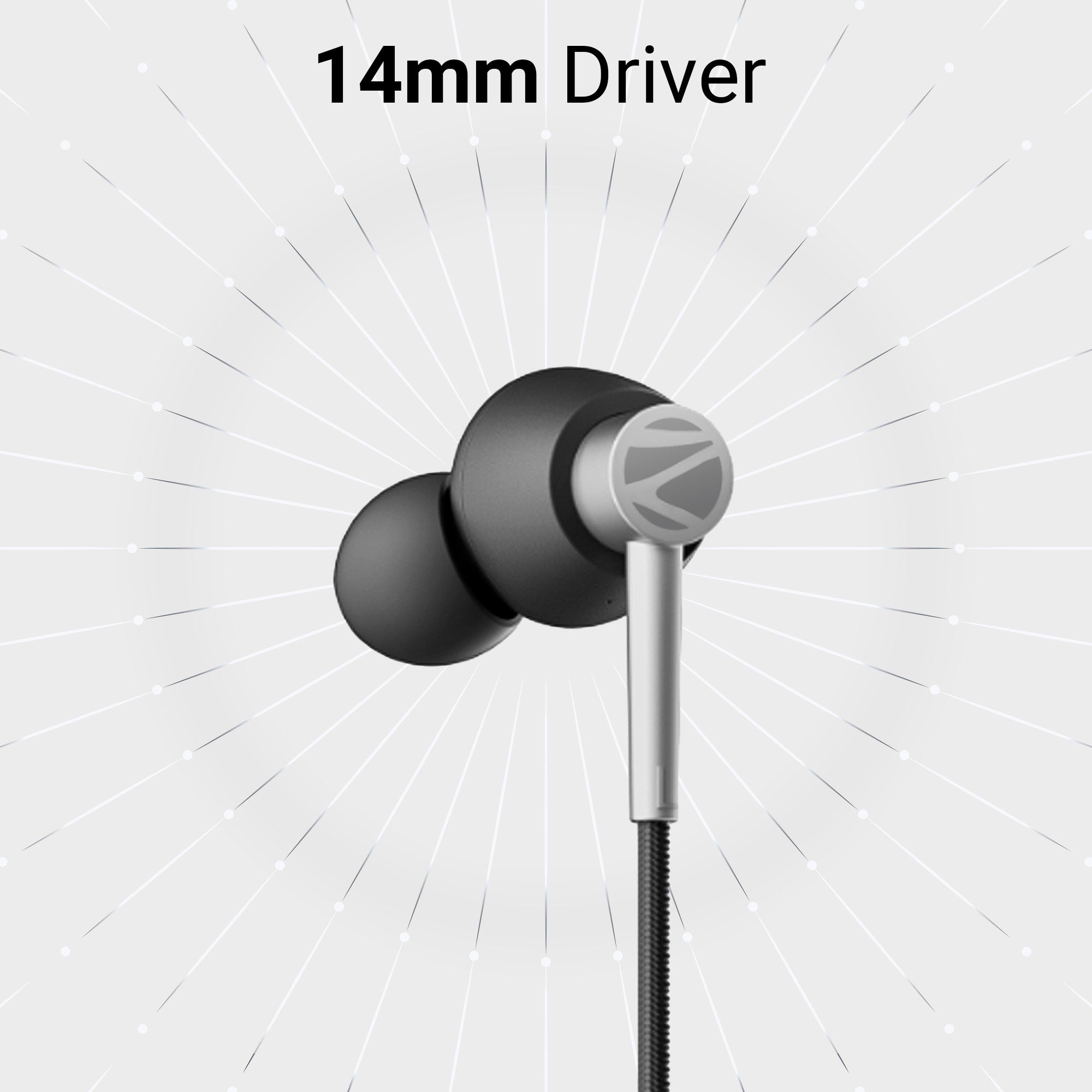 Zeb-Buds 50c-Wired Earphone - Zebronics