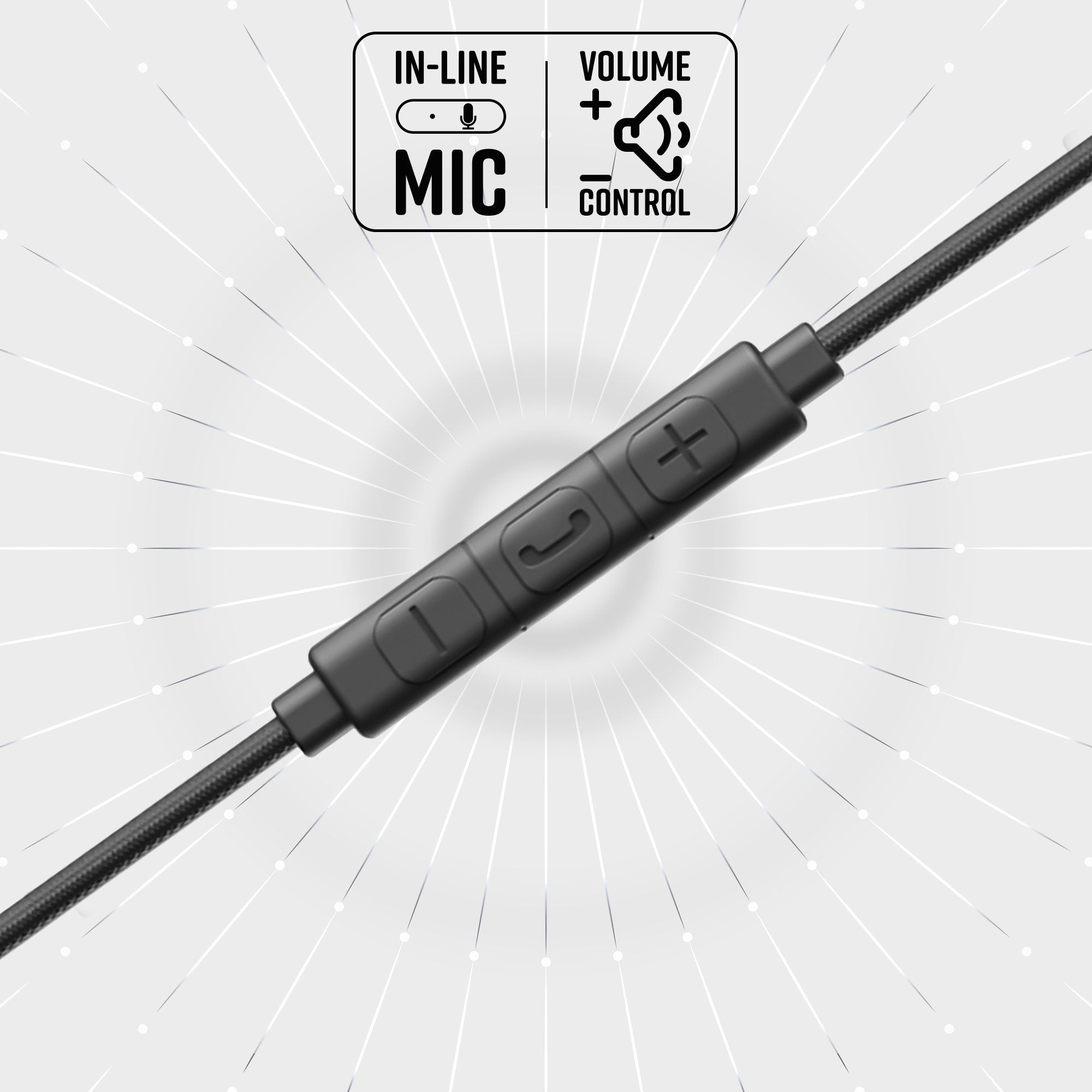 Zeb-Buds 50c-Wired Earphone - Zebronics