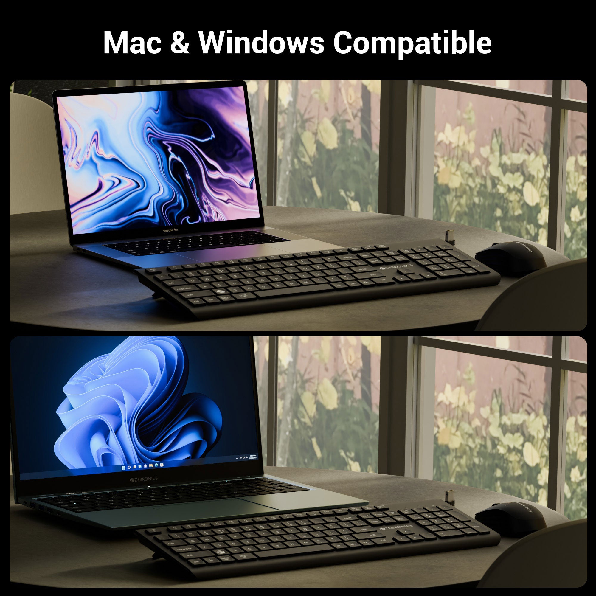 Zebronics - Zeb Companion 203 - Keyboard & Mouse combo - Thumnbnail Pic