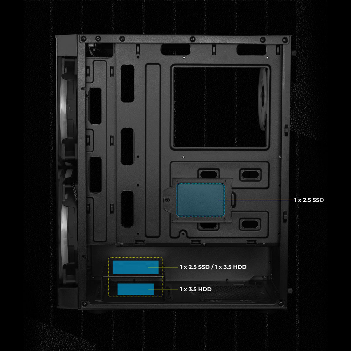 Zebronics Conquer Premium gaming chassis